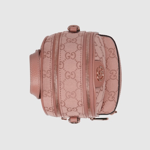 Ophidia mini crossbody bag in pink canvas | GUCCI® SG Ophidia mini crossbody bag in pink canvas | GUCCI® SG