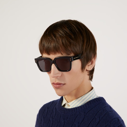 Lunettes de soleil rectangulaires
