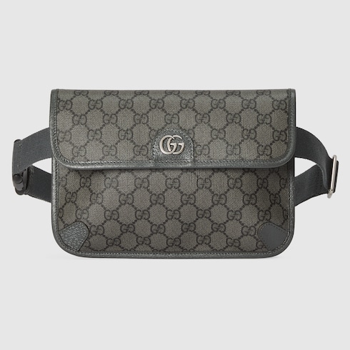 Gucci - Double Pouch Bum Bag - Men - Calf Leather/canvas - One Size for Men