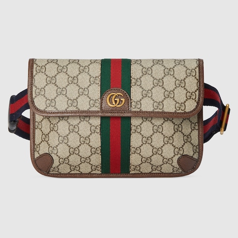 Ophidia small belt bag in beige and ebony Supreme GUCCI Canada