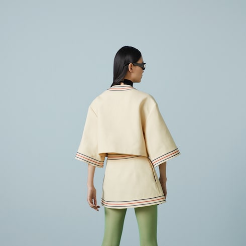 Cotton linen gauze shirt