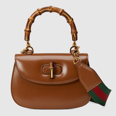 Gucci Bamboo 1947 small top handle bag in cuir leather GUCCI Canada