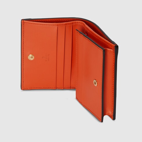 GG Matelassé card case wallet