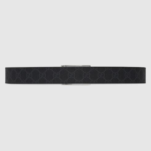 Reversible belt with Square G buckle
