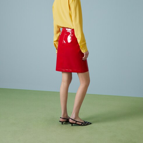 Vinyl fabric skirt store