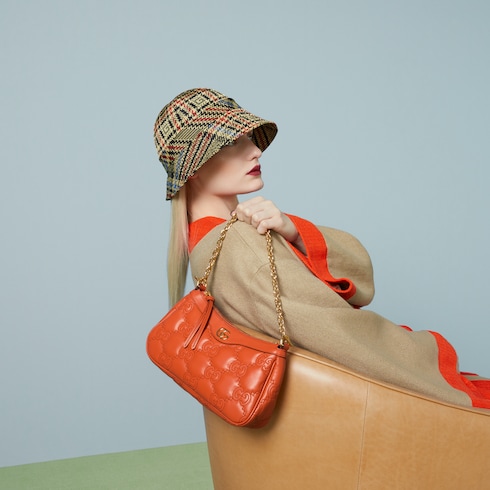 GG Matelassé small shoulder bag