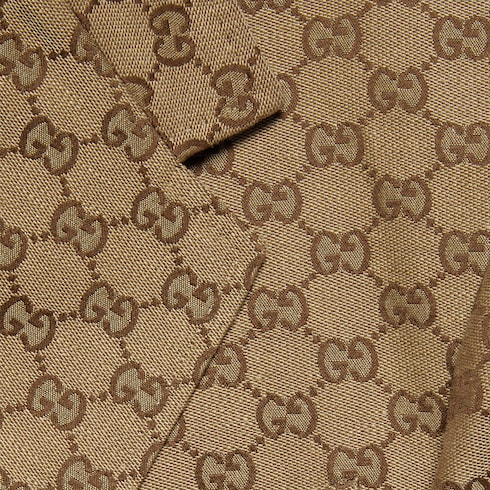 GG linen blend canvas formal jacket