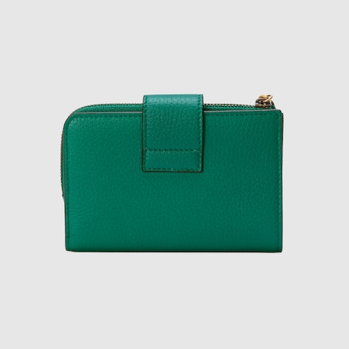 Medium Double G wallet with bamboo