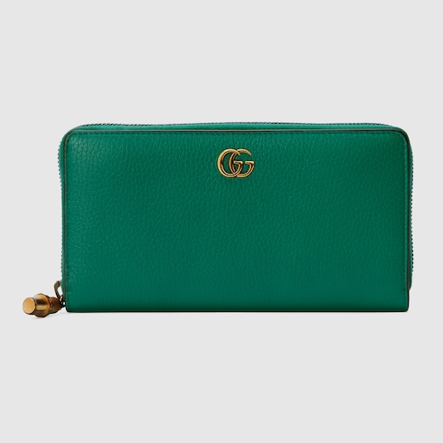 Zip around wallet with bamboo