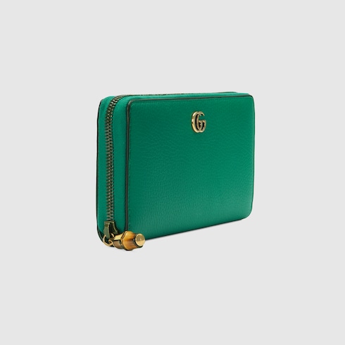 Zip around wallet with bamboo