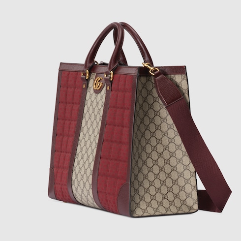 Medium tote bag with Double G