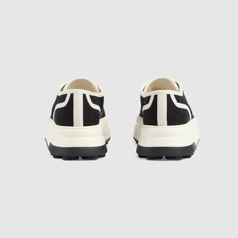 GG TRAINER LIGHT BROWN AND CANDY CALFSKIN