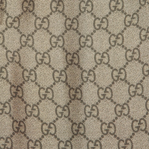 GG Supreme print silk pant