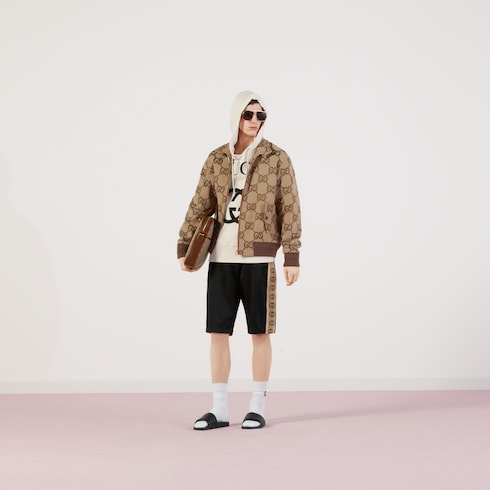 Veste en toile GG jumbo