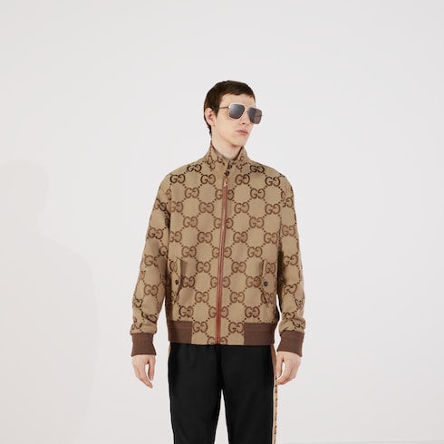 Veste en toile GG jumbo