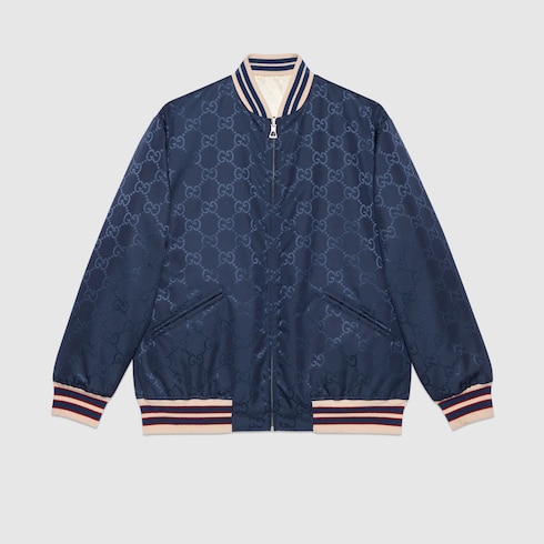 Reversible Map Print Bomber Jacket - Women - Ready-to-Wear