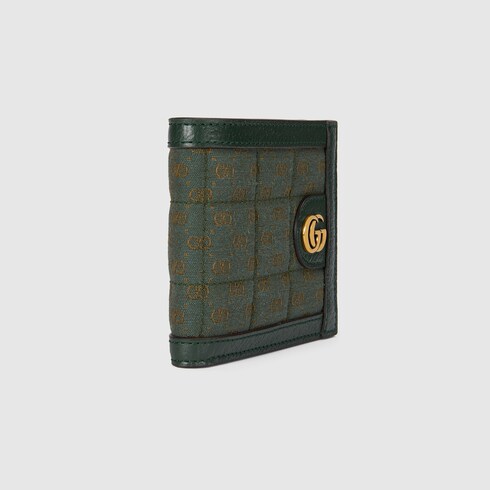 Mini GG canvas wallet