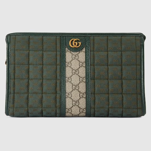 Gucci canvas online pouch