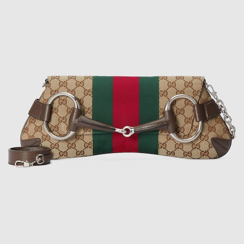 Bolsa mediana para el hombro Gucci Horsebit Chain