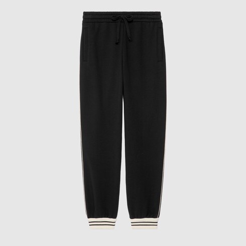 Gucci Men's Jersey Trouser Blue