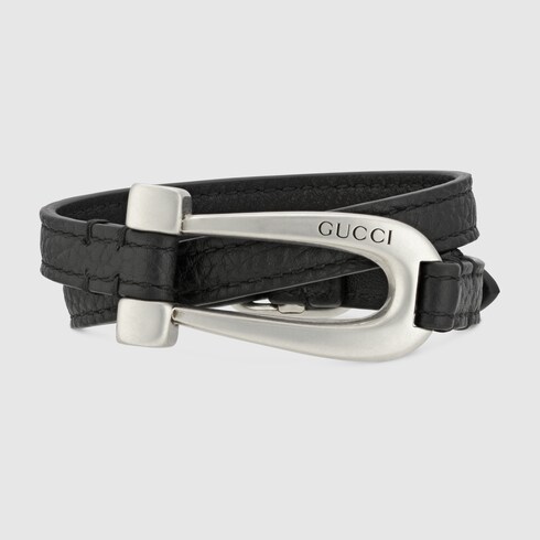 Bracelet best sale cuir gucci
