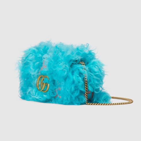 Gucci marmont velvet discount turquoise