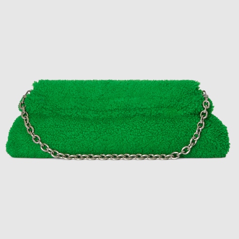 Gucci green clutch sales