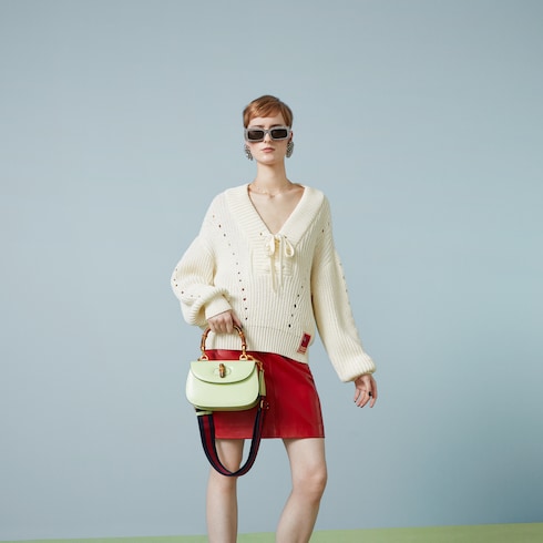 Gucci Bamboo 1947 small top handle bag