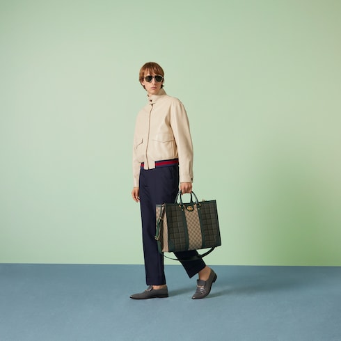 Large tote bag with Double G