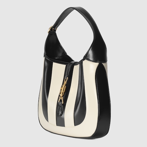 Jackie 1961 Medium Soft Grainy Leather Shoulder Bag - Black