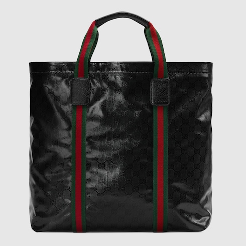 Cabas avec cristaux GG taille moyenne en cristal GG noir GUCCI CH