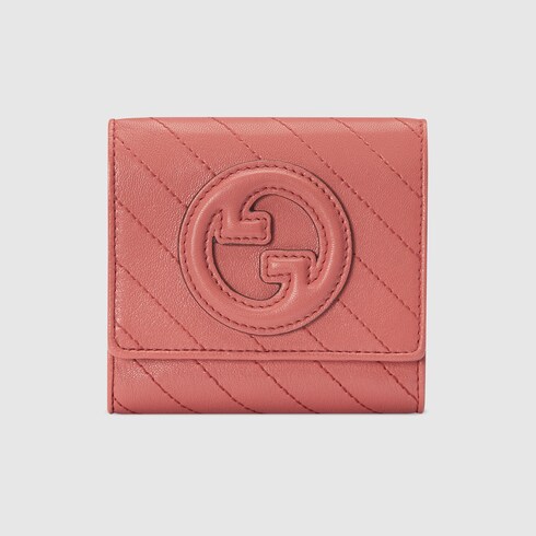 グッチ ブロンディ〕ミディアム ウォレットピンク レザー | GUCCI® JP