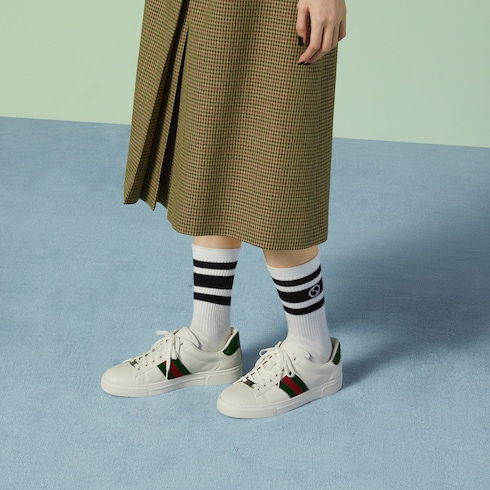 Sneaker Ace donna con dettaglio Web