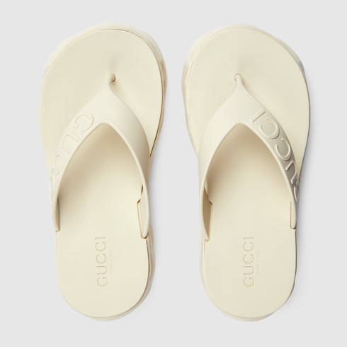 Women's thong platform sandal