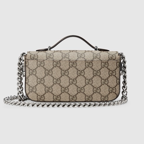 Gucci Dionysus Leather Shoulder Bag Super Mini Black in Leather with  Palladium-toned - US