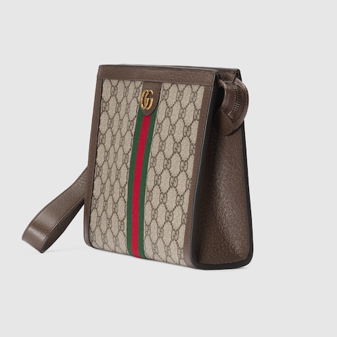 Gucci Ophidia gg Key Pouch in Natural