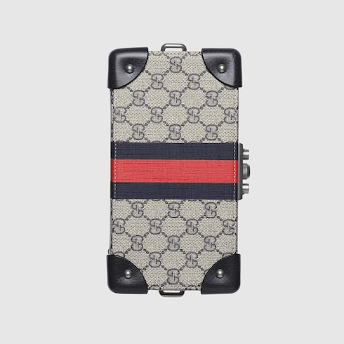 Estuche para reloj pequeño rígido Gucci Savoy
