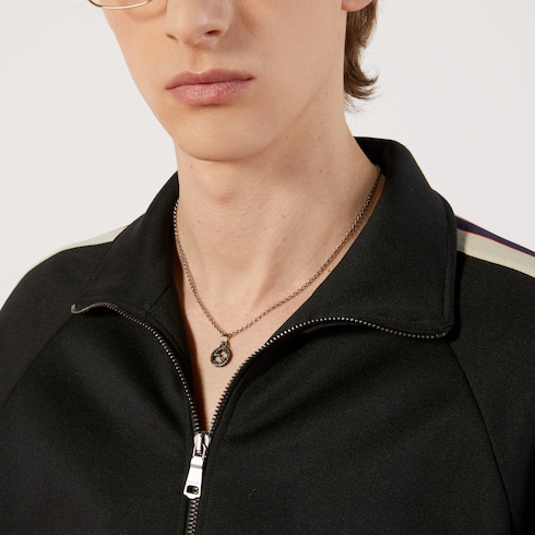 Collana Gucci Interlocking con pendente
