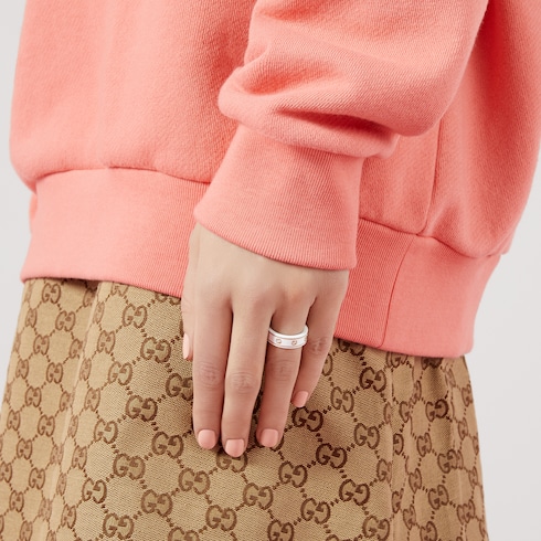 Icon 18k ring with Interlocking G