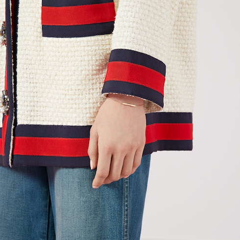 Bracciale Gucci Link to Love con barretta 'Gucci'