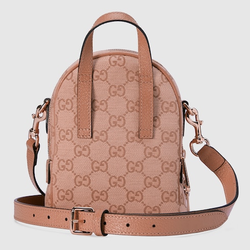 Ophidia mini crossbody bag in pink canvas | GUCCI® SG Ophidia mini crossbody bag in pink canvas | GUCCI® SG