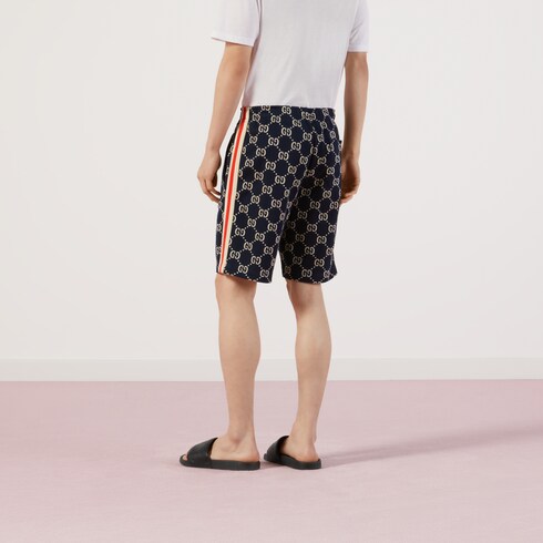 Shorts de jacquard con GG