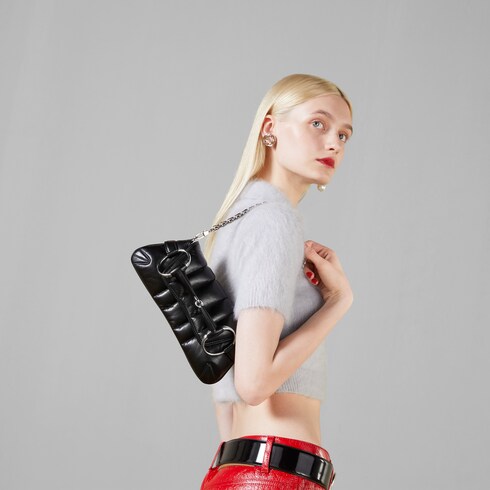 Gucci chain tote top