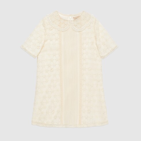 Gucci white lace store dress