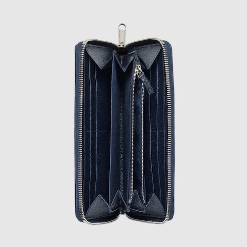 Cartera Ophidia con GG y cremallera