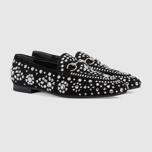 Gucci diamond studded shoes new arrivals