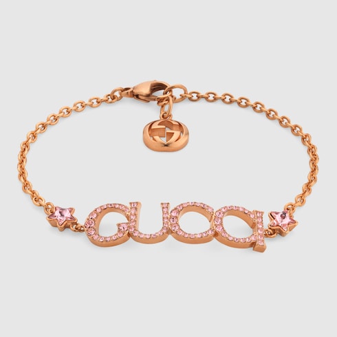 'GUCCI' letter bracelet