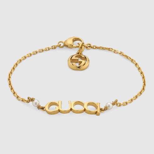 Bracelet à inscription « GUCCI »