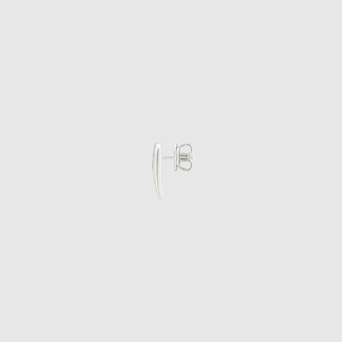 インターロッキングG ハート付き ピアス