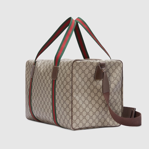 Bolsa viaje con tribanda Web tamaño mediano